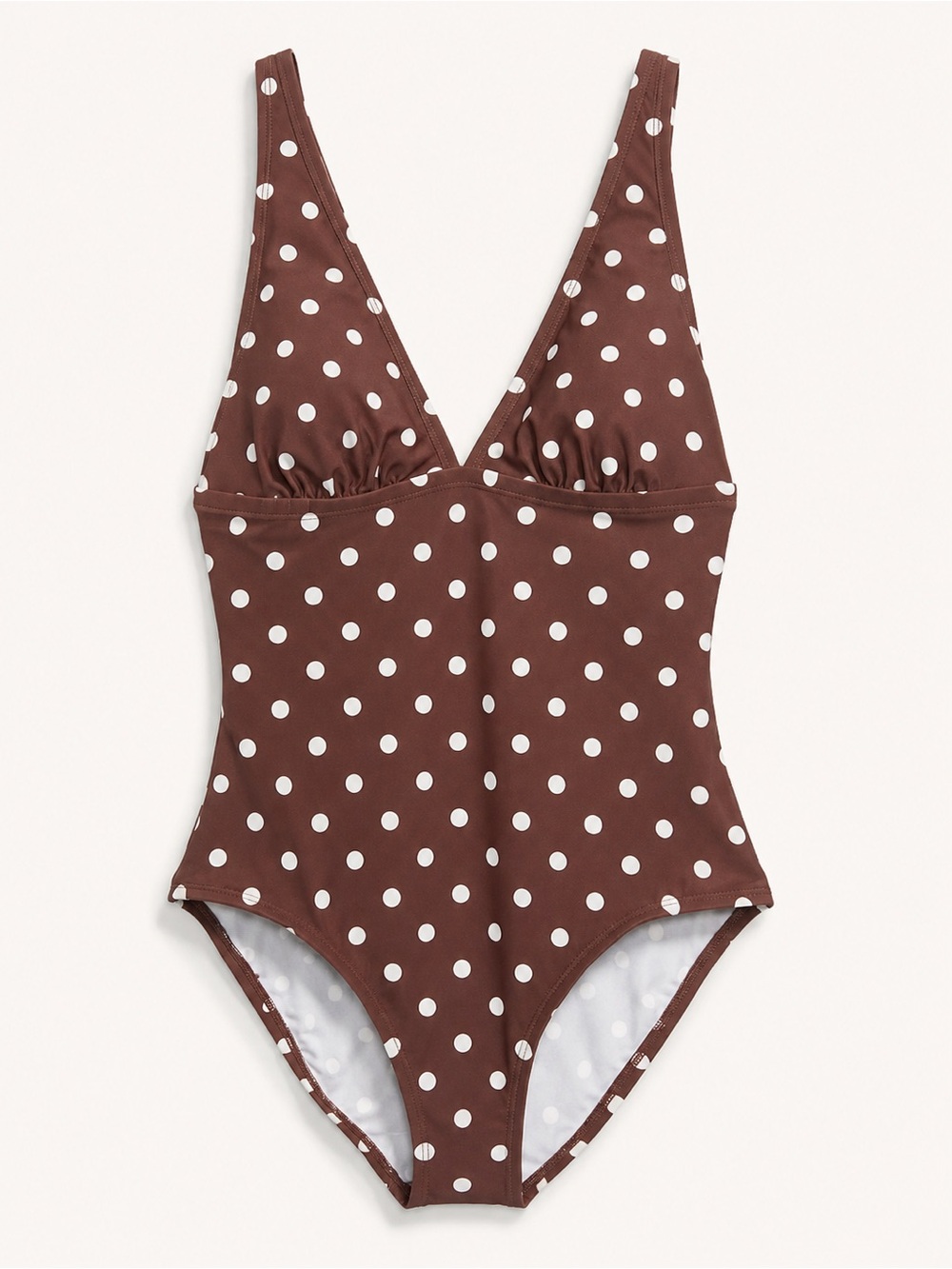 Polka Dot Tummy Control Full Coverage One Piece Swimsuit - Shade & Shore